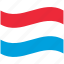 country, flag, luxembourg, national, world 