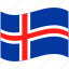 country, flag, iceland, national, world 