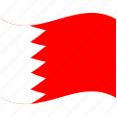 bahrain, country, flag, national, world