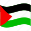 country, flag, national, palestine, world 