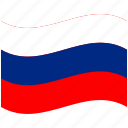 country, flag, national, russia, world