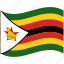 country, flag, national, world, zimbabwe 