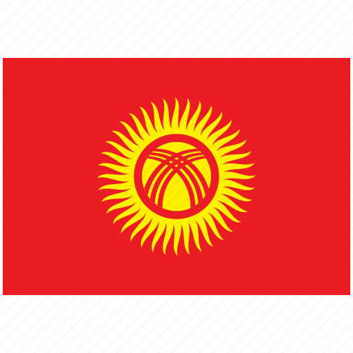 Flag, country, kyrgyzstan, national, world icon - Download on Iconfinder
