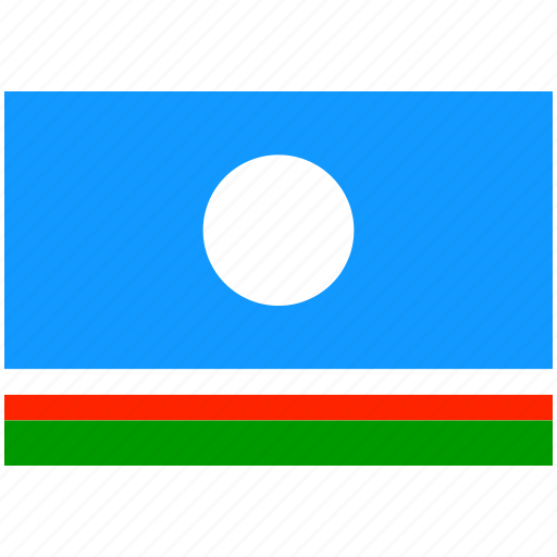 Flag, country, sakha republic, national, world icon - Download on Iconfinder