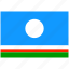 flag, country, sakha republic, national, world 