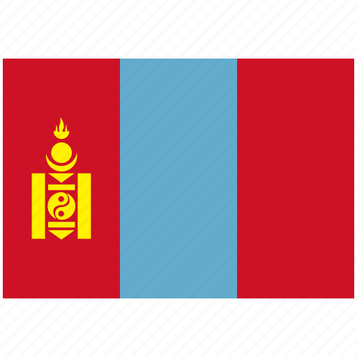 Flag, country, mongolia, national, world icon - Download on Iconfinder