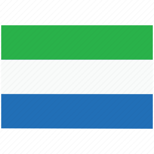 Flag, country, sierra leone, national, world icon - Download on Iconfinder