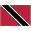 flag, country, trinidad and tobago, national, world 