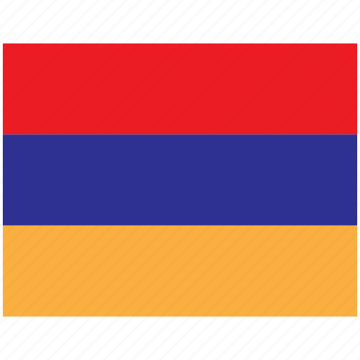 Flag, country, armenia, national, world icon - Download on Iconfinder