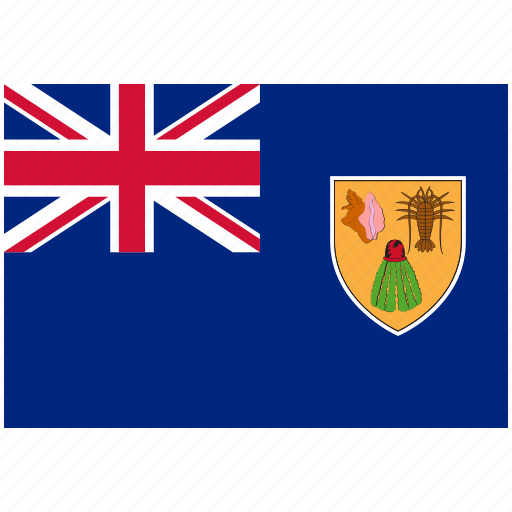Flag, country, turks and caicos, islands, national, world icon - Download on Iconfinder