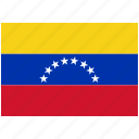 flag, country, venezuela, national, world