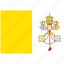 flag, country, vatican city-holy see, national, world 