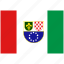 flag, country, bosnia and herzegovina, federation of, national, world 