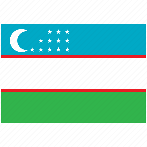 Flag, country, uzbekistan, national, world icon - Download on Iconfinder