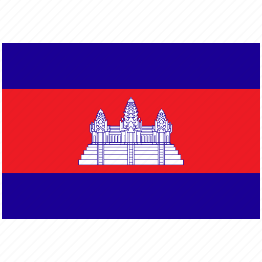 Flag, country, cambodia, national, world icon - Download on Iconfinder
