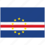 flag, country, cabo verde, national, world 