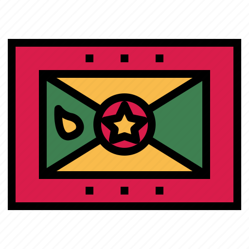 Grenada, flag, nation, world, country icon - Download on Iconfinder