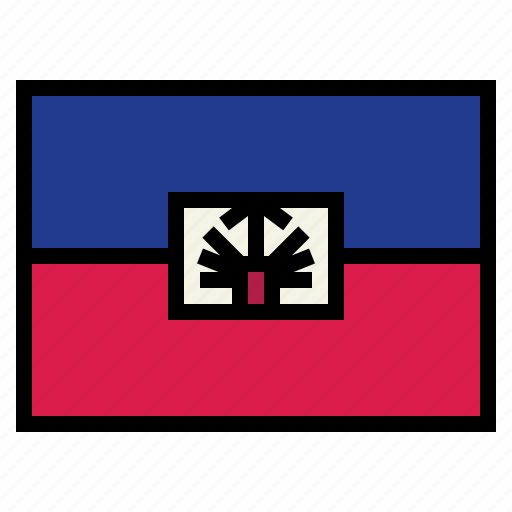 Haiti, flag, nation, world, country icon - Download on Iconfinder