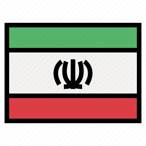 Iran, flag, nation, world, country icon - Download on Iconfinder