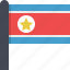 asia, corea, flag, north corea, country 