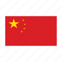 china, flag, country