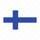 finland, flag, country
