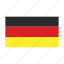flag, germany, country 
