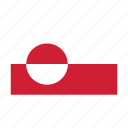 flag, greenland, country