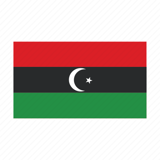 Flag, libya, country icon - Download on Iconfinder