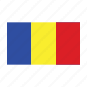 flag, romania, country