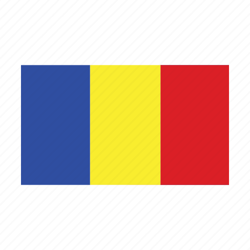 Flag, romania, country icon - Download on Iconfinder
