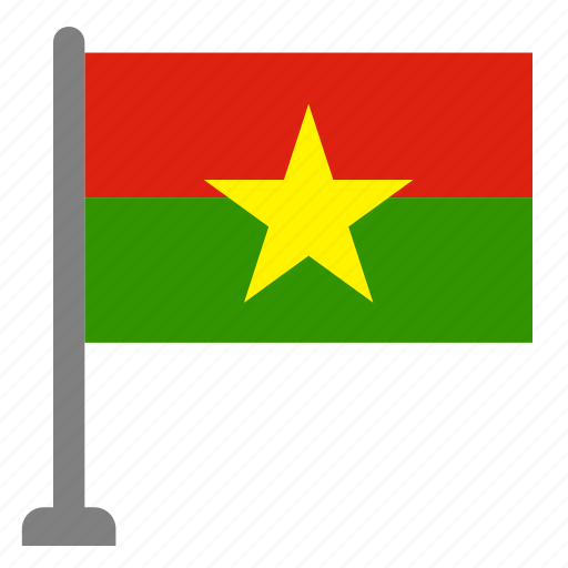 Flag, country, burkina, flags icon - Download on Iconfinder
