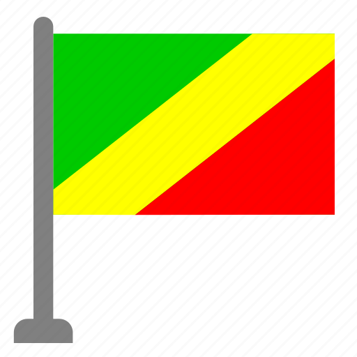 Flag, country, congo, flags icon - Download on Iconfinder