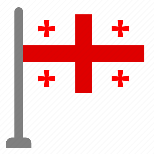 Flag, country, georgia, flags icon - Download on Iconfinder
