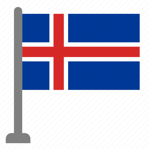 Flag, country, iceland, flags icon - Download on Iconfinder
