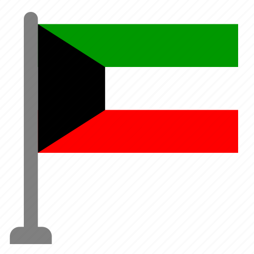 Flag, country, kuwait, flags icon - Download on Iconfinder