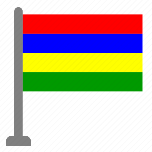 Flag, country, mauritius, national, nation, flags icon - Download on Iconfinder
