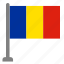 flag, country, romania, flags 