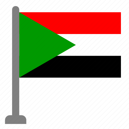 Flag, country, sudan, flags icon - Download on Iconfinder