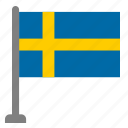 flag, country, sweden, flags