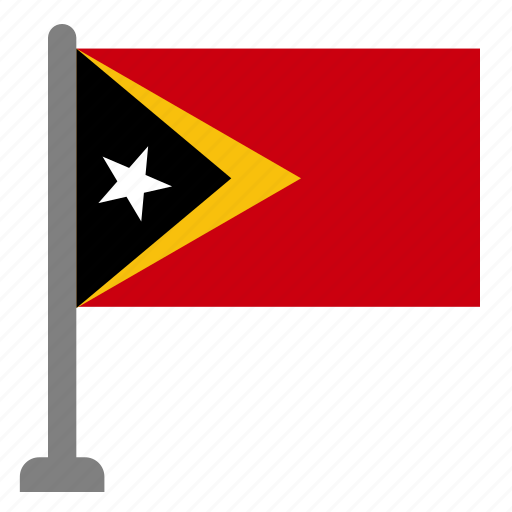 Flag, country, timor, leste, flags icon - Download on Iconfinder