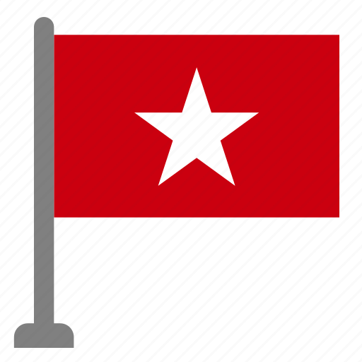 Flag, country, vietnam, flags icon - Download on Iconfinder