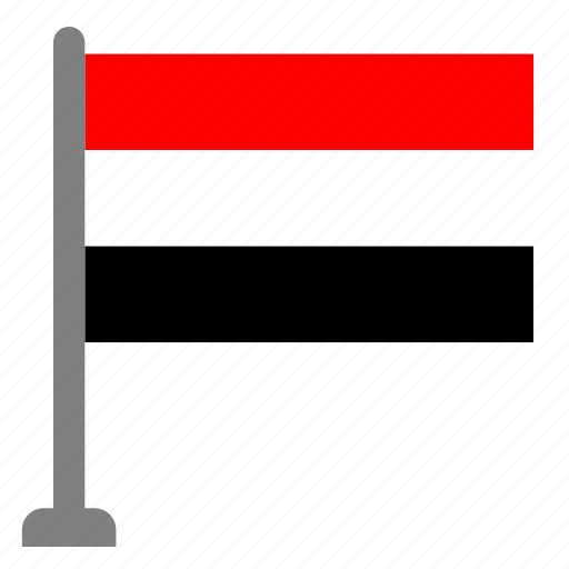 Flag, country, yemen, flags icon - Download on Iconfinder