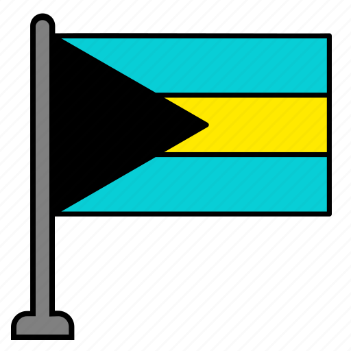 Flag, country, bahamas icon - Download on Iconfinder