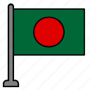 flag, country, bangladesh