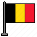 flag, country, belgium