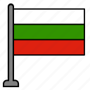 flag, country, bulgaria