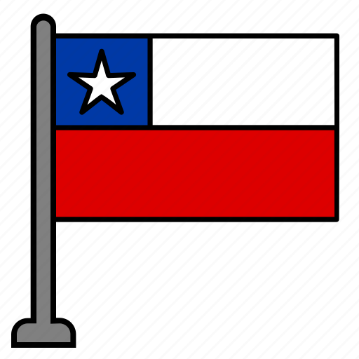 Flag, country, chile icon - Download on Iconfinder