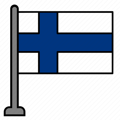 Flag, country, finland icon - Download on Iconfinder