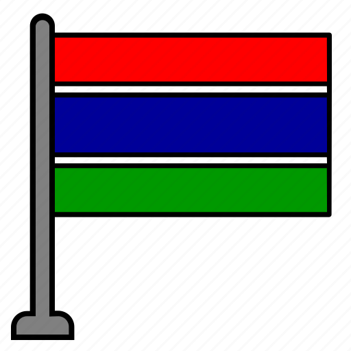 Flag, country, gambia icon - Download on Iconfinder